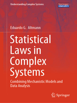 cover image of Statistical Laws in Complex Systems